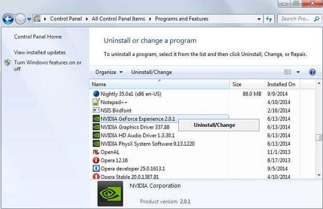 Nvidia geforce experience