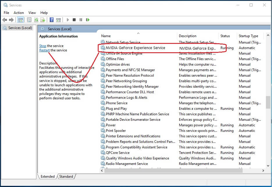 geforce experience wont open