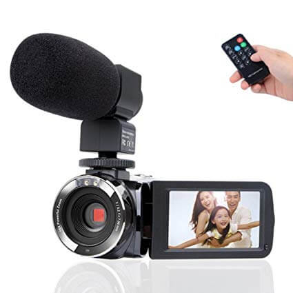 Camcorder Camera,Kimire HD 1080P Camera With Microphone
