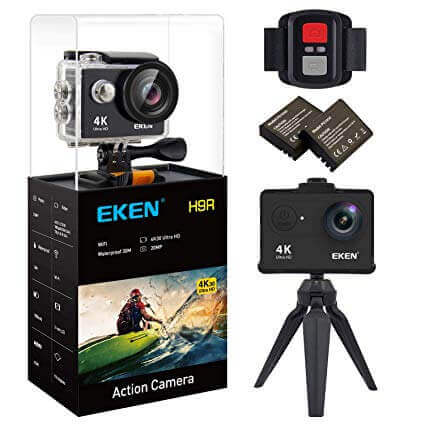 EKEN H9R Action Camera 4K WiFi Waterproof Sports Camera Full HD 4K 30fps 2.7K 30fps 1080P 60fps