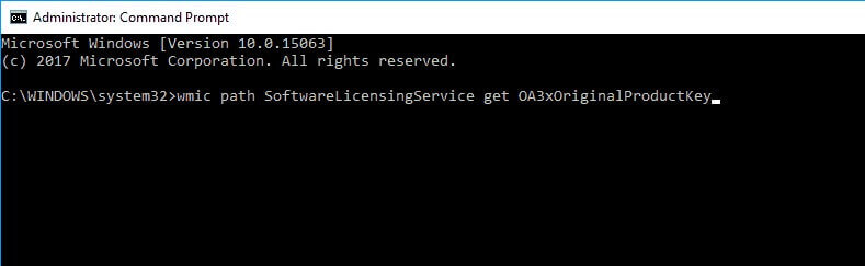 Administrator command prompt