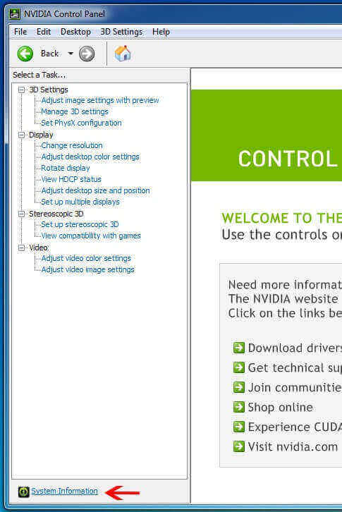 NVIDIA Control Panel