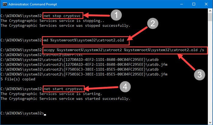 Select the command Prompt