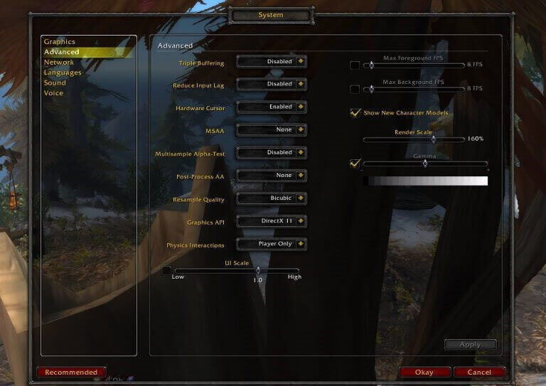 advanced options wow51900319