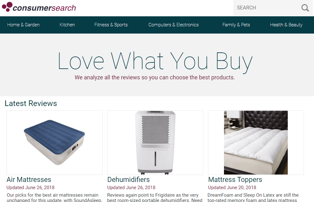 Consumersearch