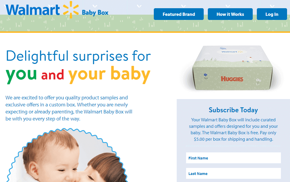 Walmart baby box