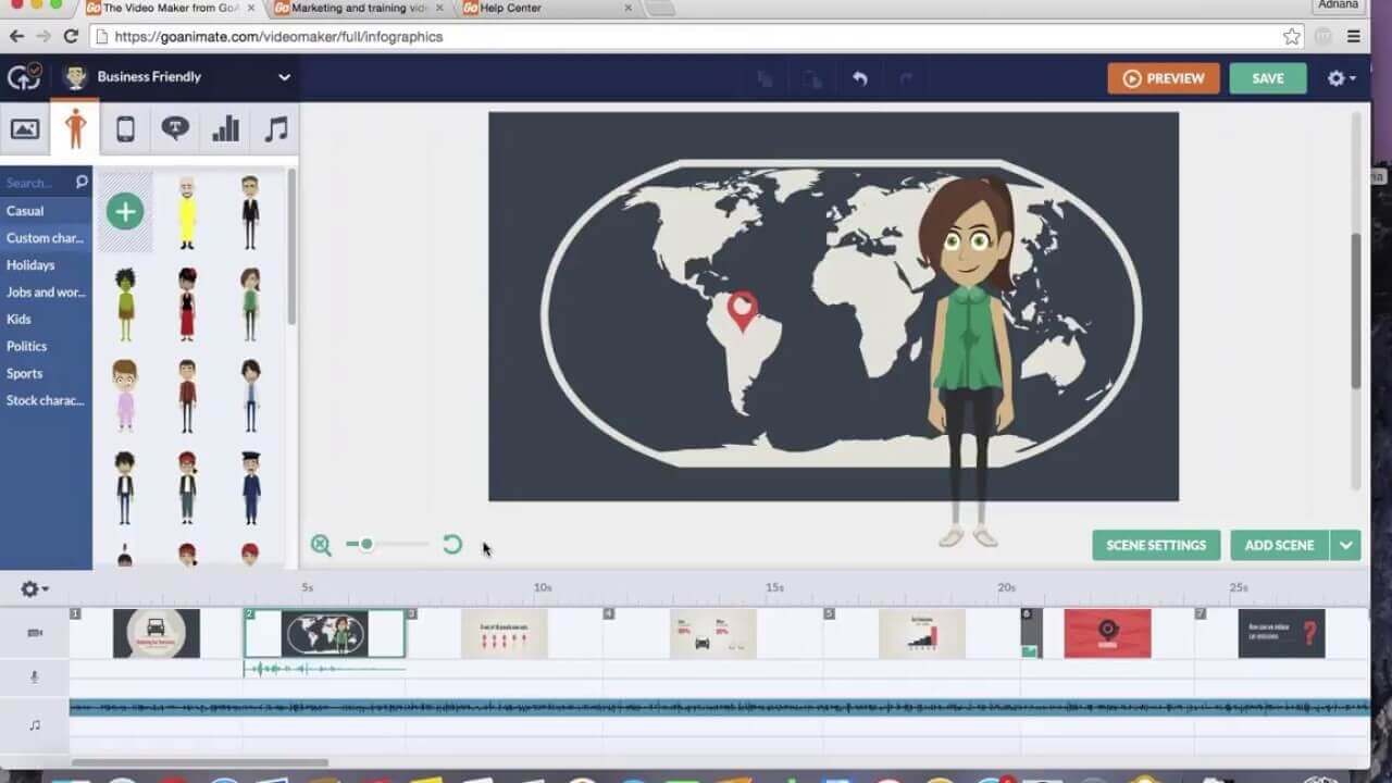 goanimate make a video