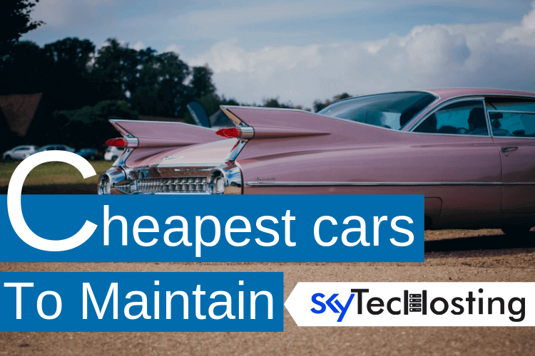 cheapest cars to maintain