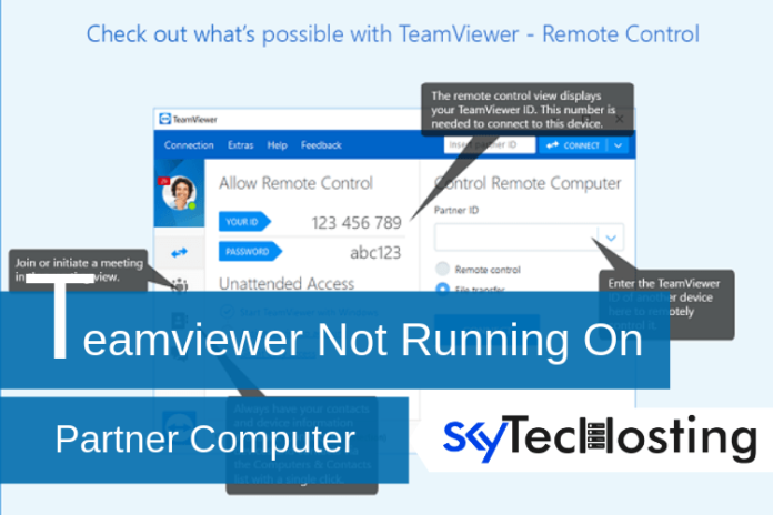 [FIX] Teamviewer is not Running on Partner Computer 