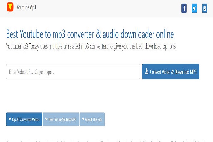 best youtube to mp3 converter