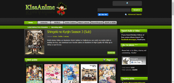 kissanime official site
