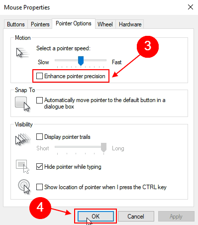 Enhance Pointer Precision