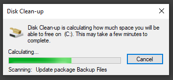 disk clean-up