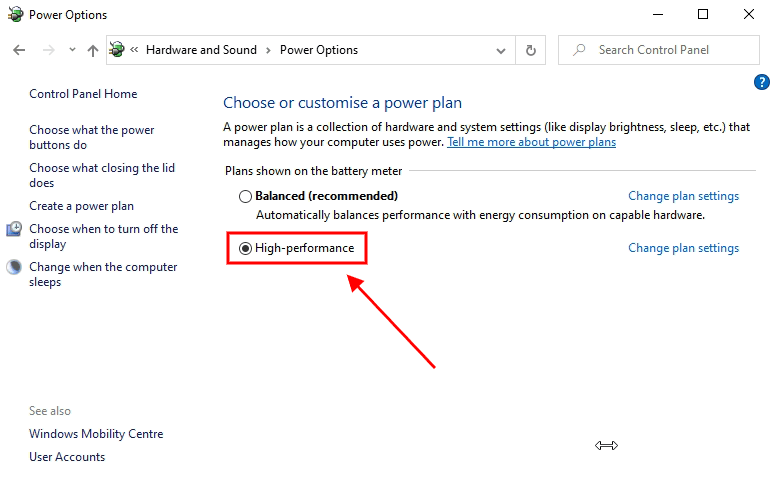 high-performance options