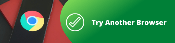 try another web broswer