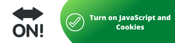 enable javascript and cookies