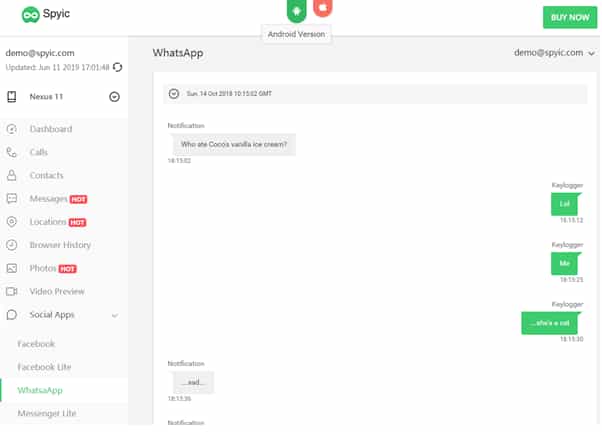 WhatsApp spying in the world