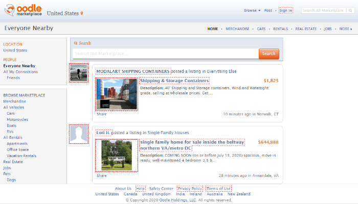 Oodle to find used cars & more