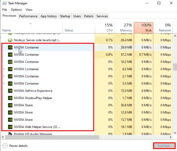 task manager