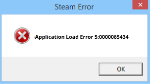 Application load error 5:0000065434