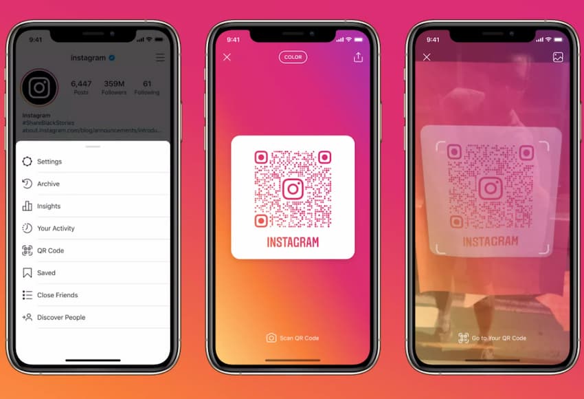 Instagram QR