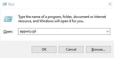 appwiz.cpl windows 10
