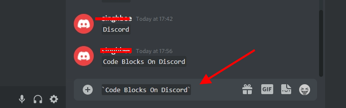 Code Blocks On Discord