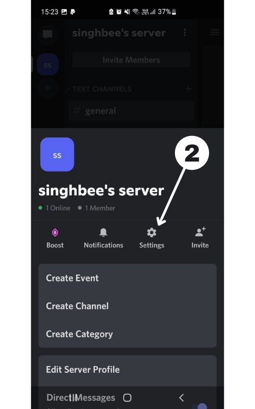 Steps to Edit Roles in Discord Mobile 2