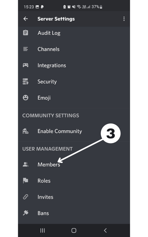 Steps to Edit Roles in Discord Mobile 3