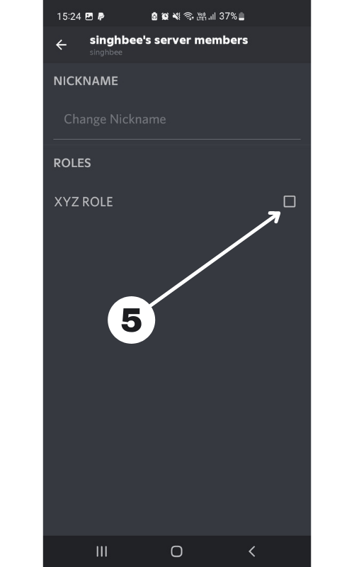 Steps to Edit Roles in Discord Mobile 5